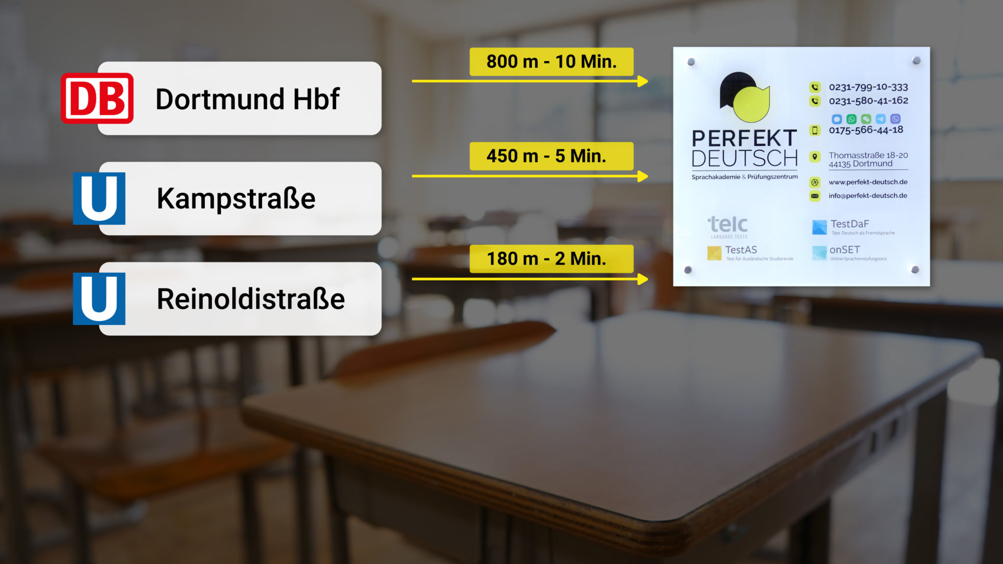 Deutschkurse In Dortmund & Remote | Start: 17.10.2024